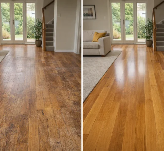 Floor Sanding Auckland - Before & After 1